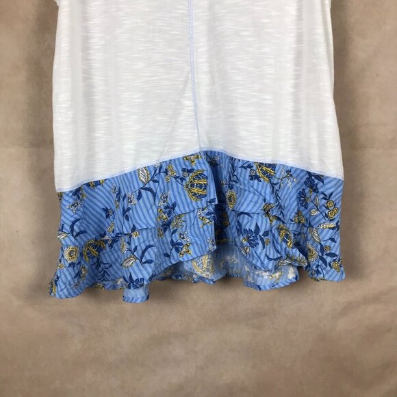 STYLE & CO V-neck Extended Floral Hem Tank Top NWT XXL - Picture 5 of 8